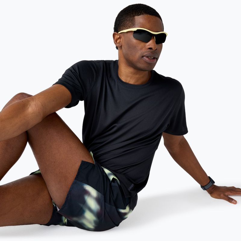 Pánské běžecké šortky Brooks Dash Printed euphoryc black 4