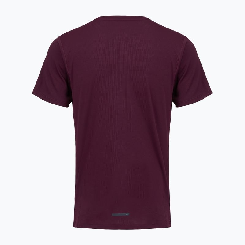 Pánské běžecké tričko Brooks Dash burgundy blaze 2