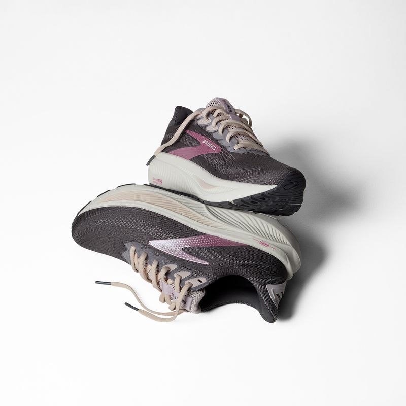 Dámské běžecké boty Brooks Ghost 17 poppy seed/pink/bluewash 8