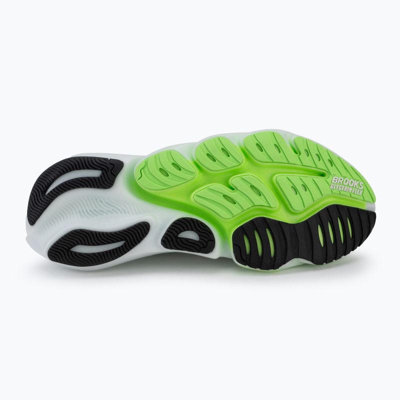 Pánské běžecké boty Brooks Glycerin Flex white/green gecko/phantom 4