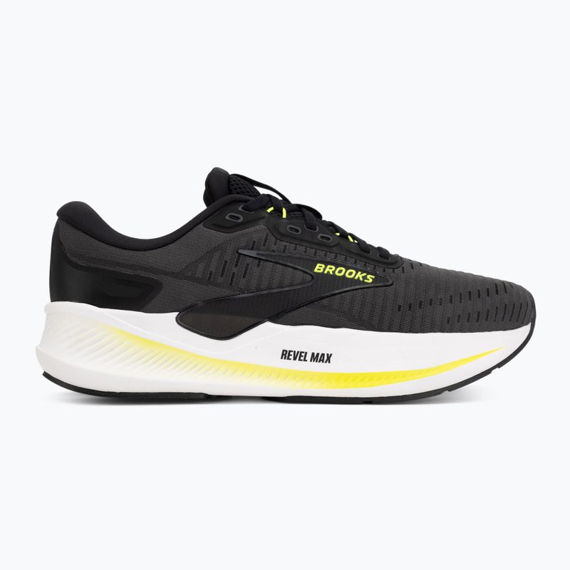 Pánské běžecké boty Brooks Revel Max ebony/black/nightlife 2