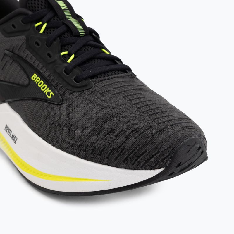 Pánské běžecké boty Brooks Revel Max ebony/black/nightlife 7