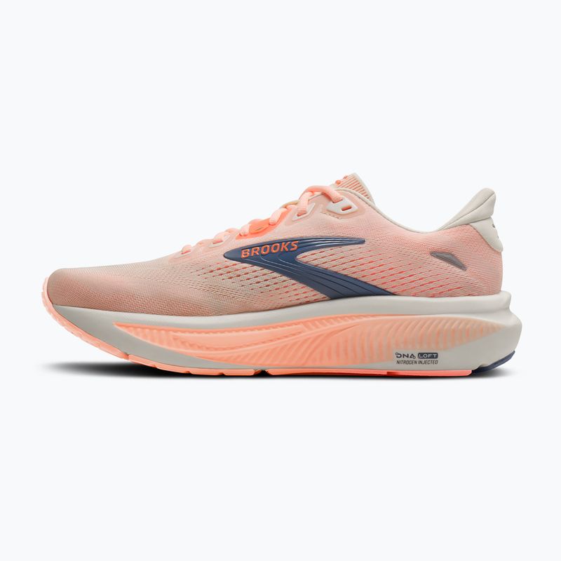 Dámské běžecké boty Brooks Ghost 18 star white/cyber peach/grey 10