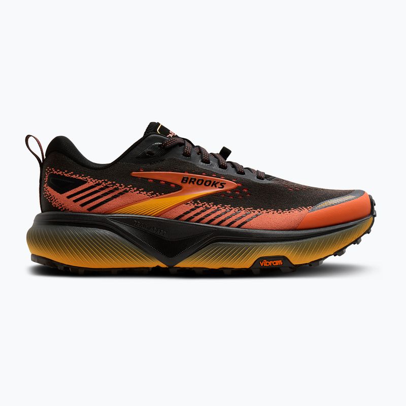 Pánské běžecké boty Brooks Cascadia 20 black/tigerlily/orange 9