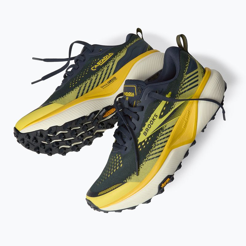 Pánské běžecké boty Brooks Cascadia 20 navy/nightlife/grey 13