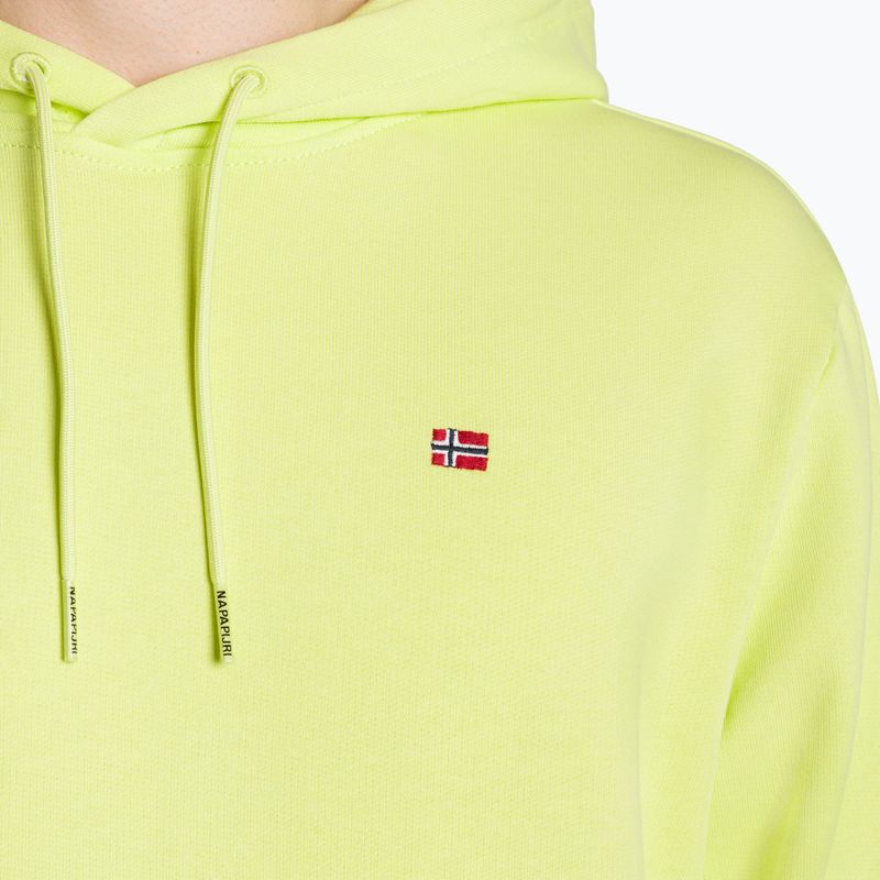 Pánská mikina Napapijri Balis H Sum yellow sunny 6