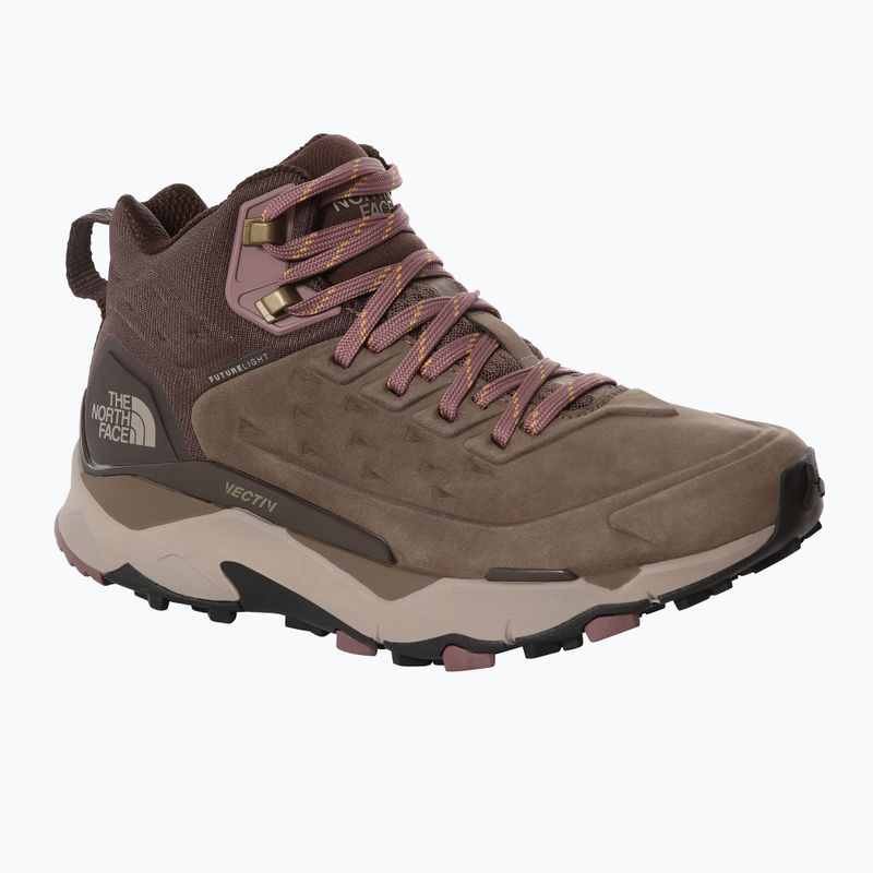 Dámská trekingová obuv The North Face Vectiv Exploris Mid Futurelight Lthr hnědá NF0A5G3AMD01 9