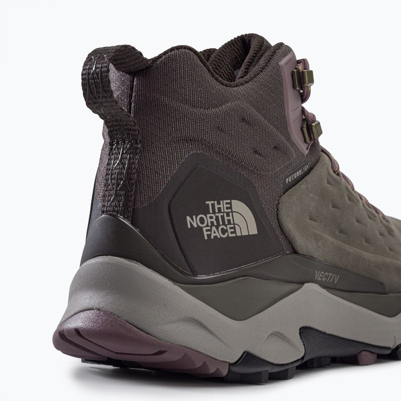Dámská trekingová obuv The North Face Vectiv Exploris Mid Futurelight Lthr hnědá NF0A5G3AMD01 8