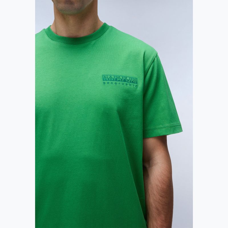 Pánské tričko Napapijri S-Kander green kelly 3
