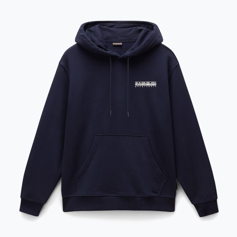 Pánská mikina Napapijri B-Linth Hooded blu marine 5