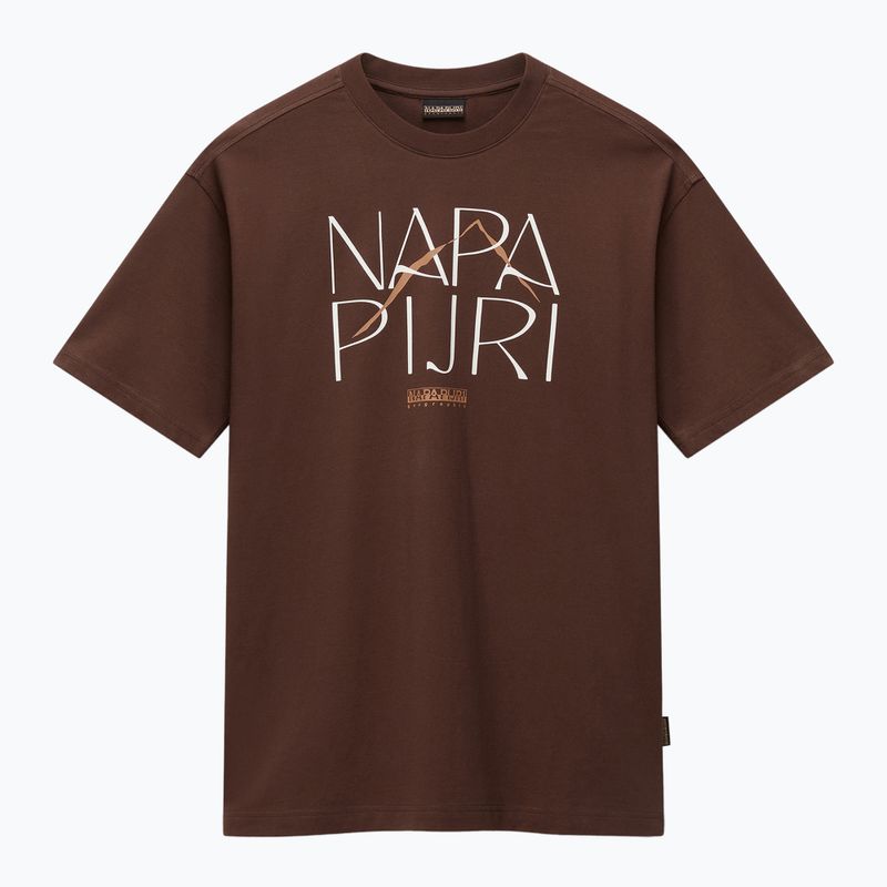 Dámské tričko Napapijri S-Rhin brown hickory 5