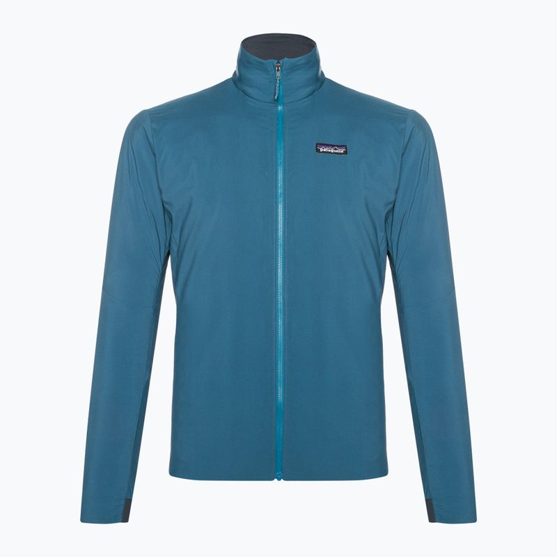 Pánská hybridní bunda Patagonia Thermal Airshed wavy blue 3