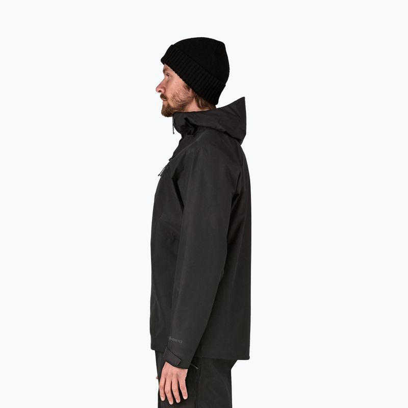 Pánská bunda do deště Patagonia Triolet black 4