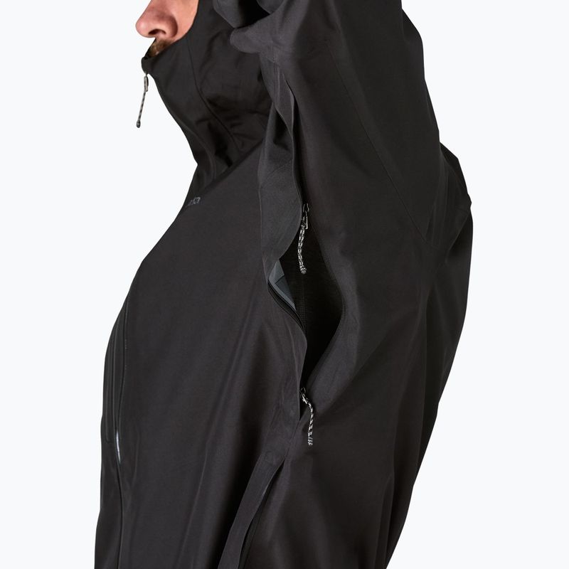 Pánská bunda do deště Patagonia Triolet black 7