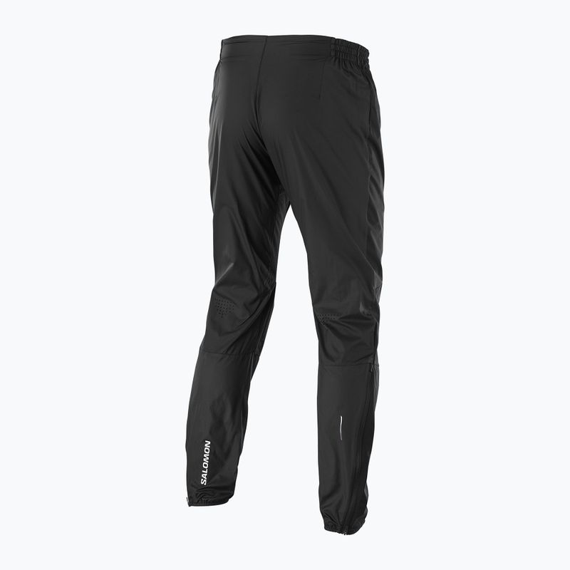 Pánské běžecké kalhoty Salomon Bonatti Trail deep black 7
