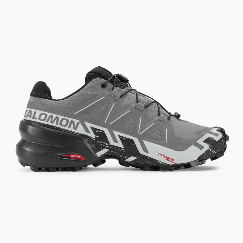 Pánská běžecká obuv Salomon Speedcross 6 quiet shade/black/pearl blue 2