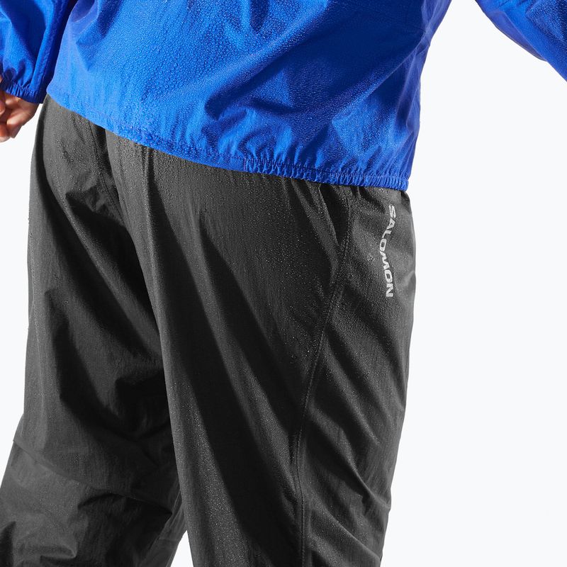 Běžecké kalhoty Salomon Bonatti Waterproof deep black 4