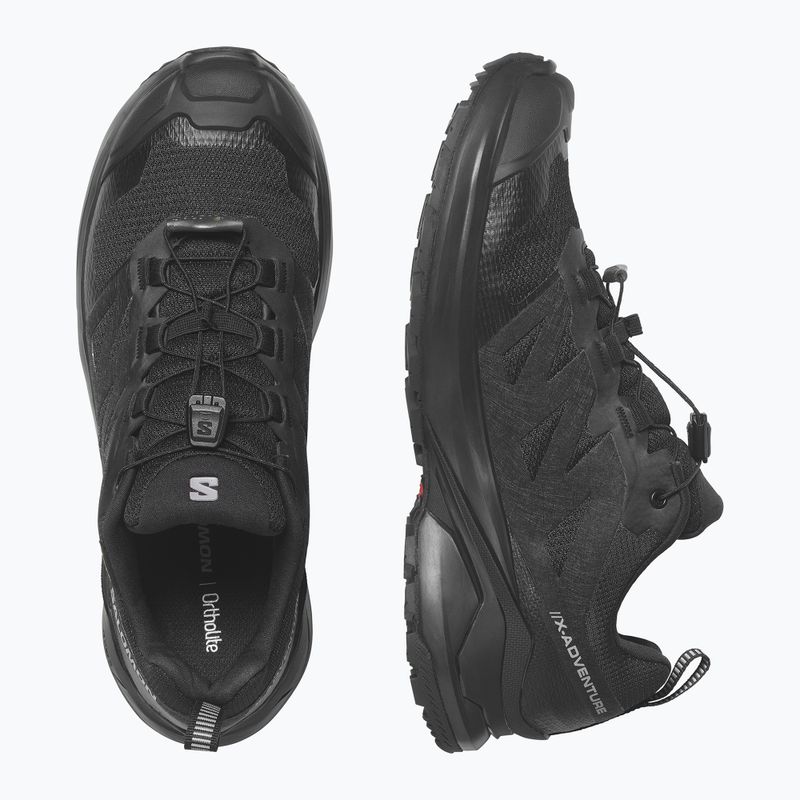 Dámské trekové boty Salomon X-Adventure GTX Black/Black/Black 10