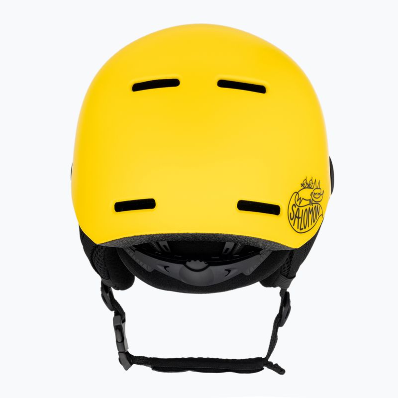 Dětská lyžařská helma Salomon Orka Visor vibrant yellow 3