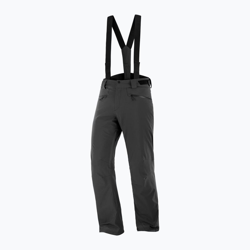 Pánské lyžařské kalhoty Salomon Edge deep black 7