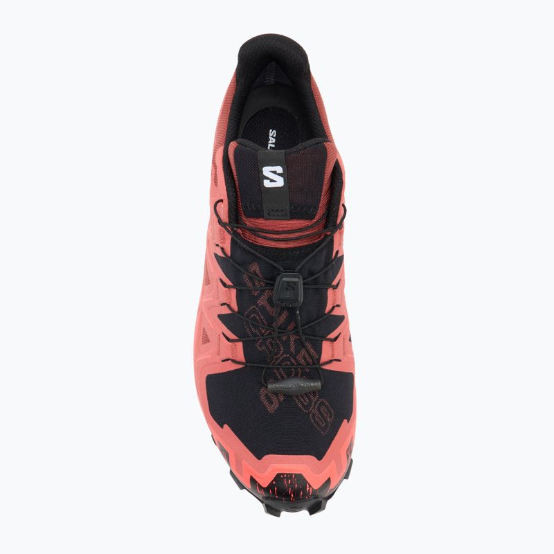 Pánské běžecké boty Salomon Spikecross 6 GTX cow hide/black/neon flame 5