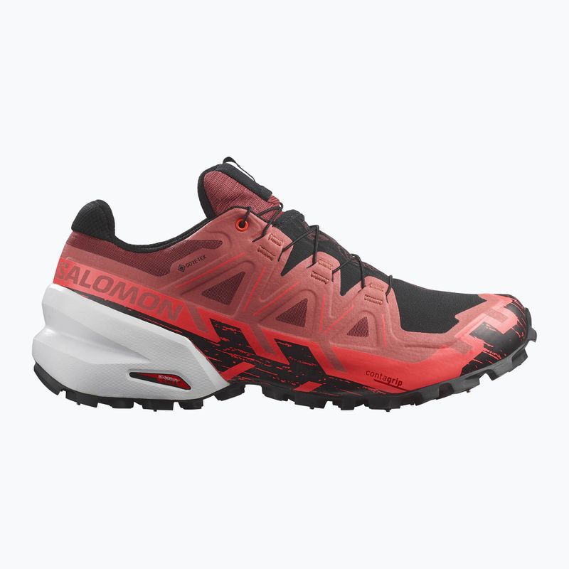 Pánské běžecké boty Salomon Spikecross 6 GTX cow hide/black/neon flame 8