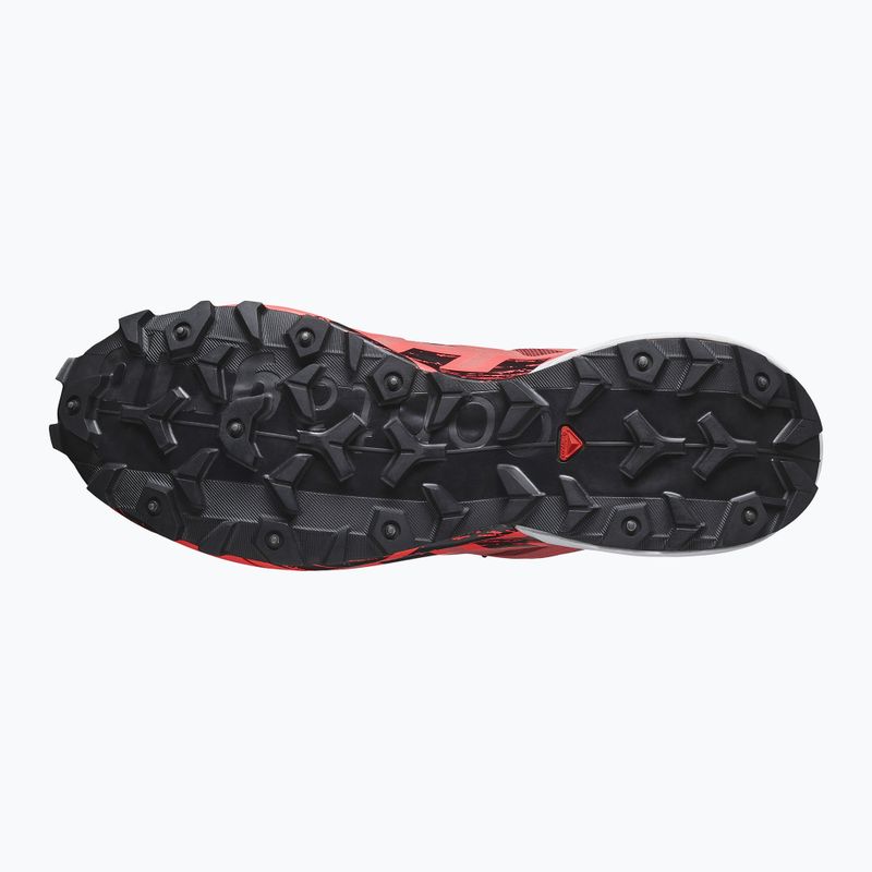 Pánské běžecké boty Salomon Spikecross 6 GTX cow hide/black/neon flame 11