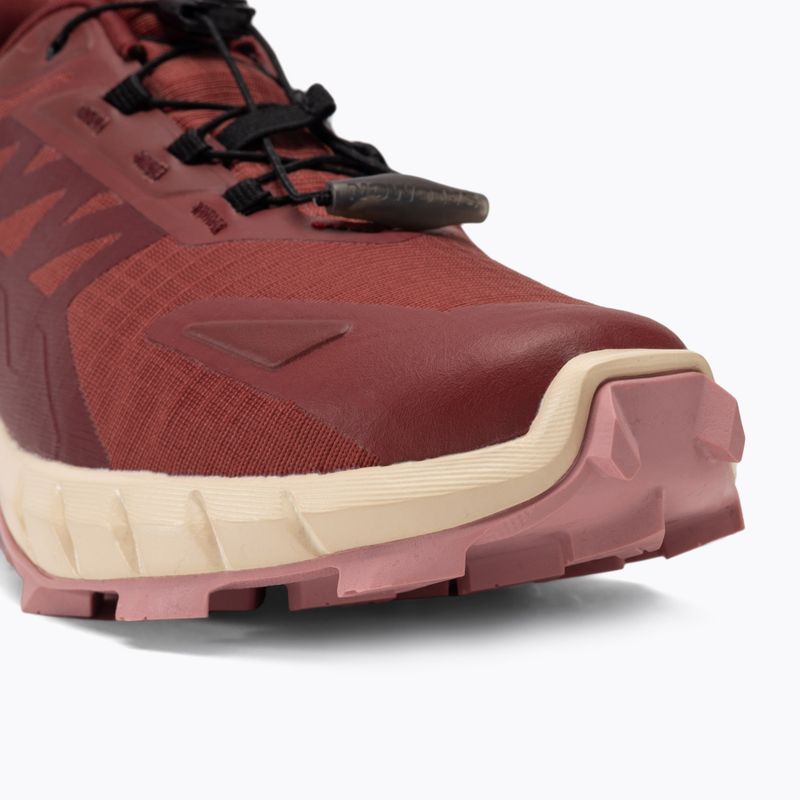 Dámské běžecké boty Salomon Supercross 4 GTX cow hide/syrah/blush 9