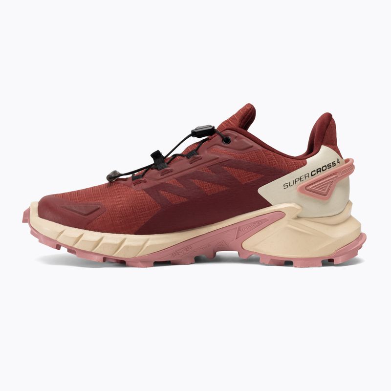 Dámské běžecké boty Salomon Supercross 4 GTX cow hide/syrah/blush 12