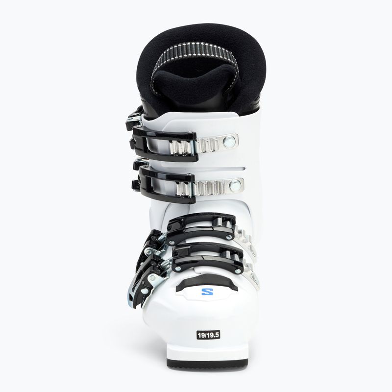 Dětské lyžařské boty Salomon S/Race 60T M Jr white/white/process blue 3