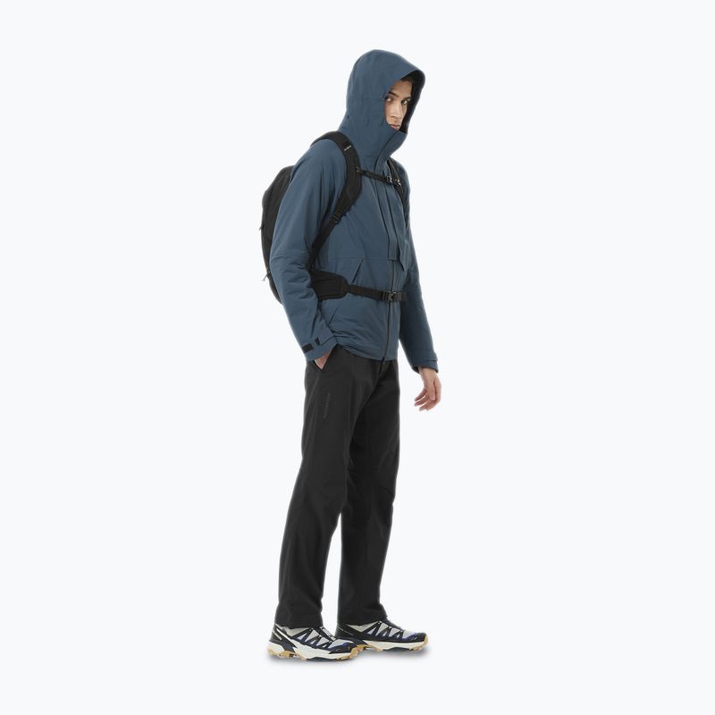 Pánská bunda do deště Salomon Outerpath Pro midnight navy 2