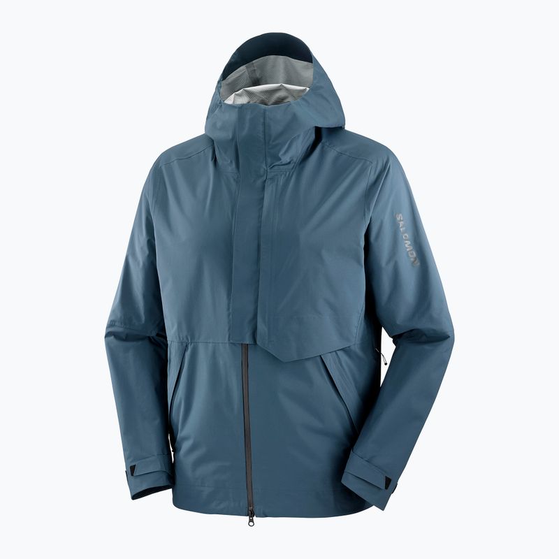 Pánská bunda do deště Salomon Outerpath Pro midnight navy 10