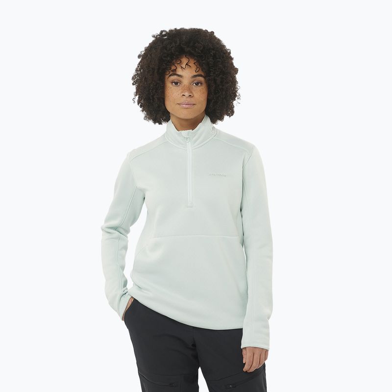 Dámská trekingová bunda Salomon Essential Midwarm HZ misty blue