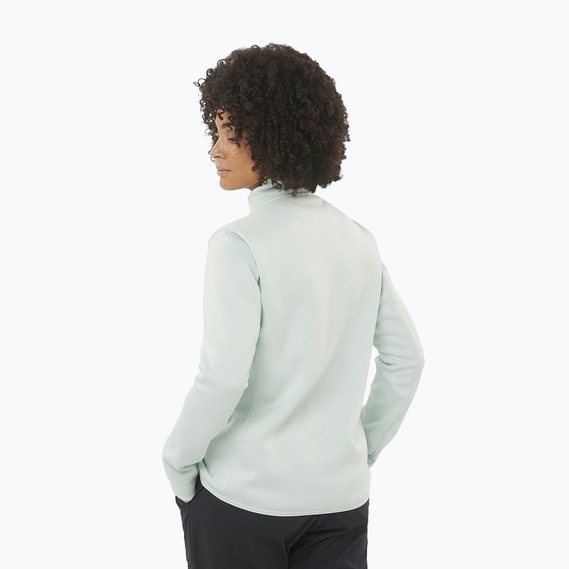 Dámská trekingová bunda Salomon Essential Midwarm HZ misty blue 2