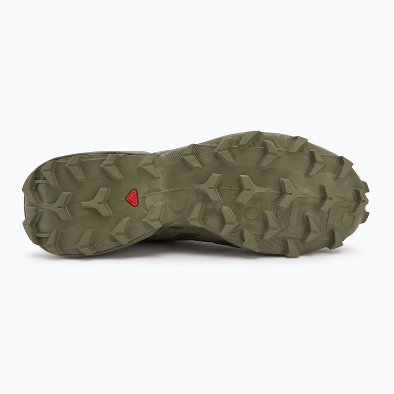 Pánské běžecké boty Salomon Speedcross 6 GTX black/peat/deep lichen green 4
