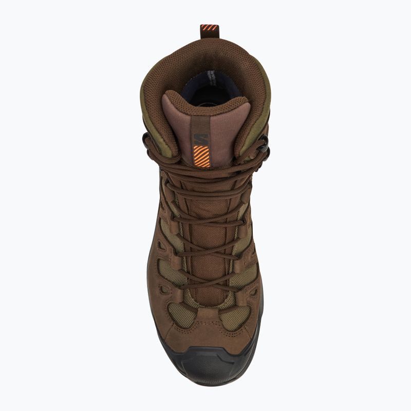 Turistické boty Salomon Quest Tracker GTX earth brown/green/black 5