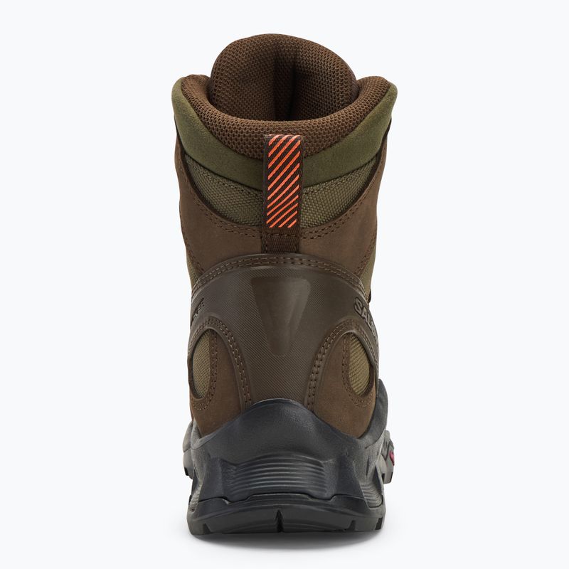 Turistické boty Salomon Quest Tracker GTX earth brown/green/black 6