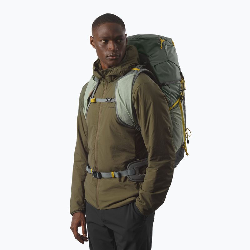Pánský turistický batoh Salomon Aerotrek 40 l M-L sedona sage/seagrass/nine iron 5