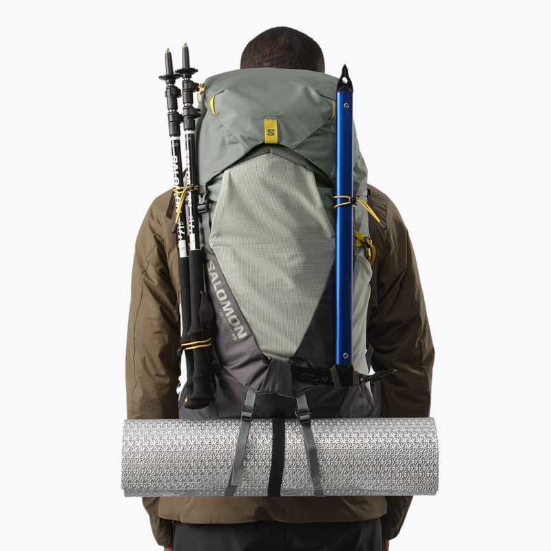 Pánský turistický batoh Salomon Aerotrek 40 l M-L sedona sage/seagrass/nine iron 6