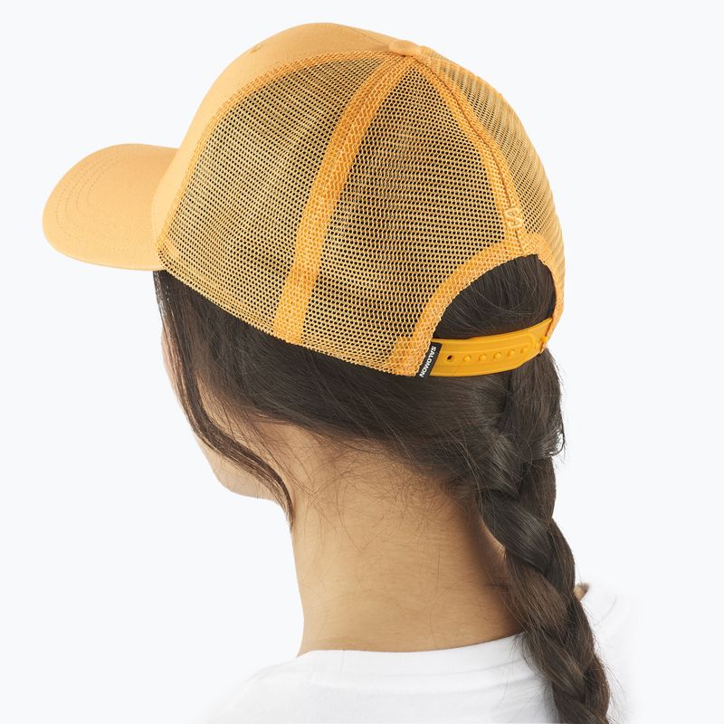 Kšiltovka Salomon Trucker apricot 3