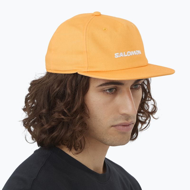 Kšiltovka Salomon Flat apricot 2