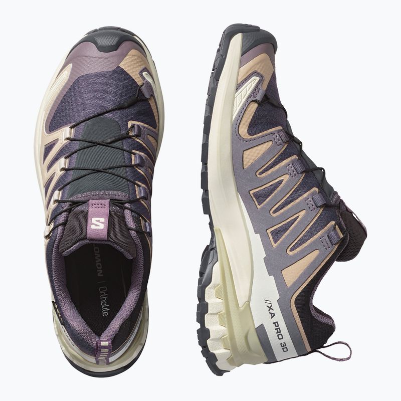 Dámské běžecké boty Salomon XA Pro 3D V9 GTX nine iron/oxford tan 10