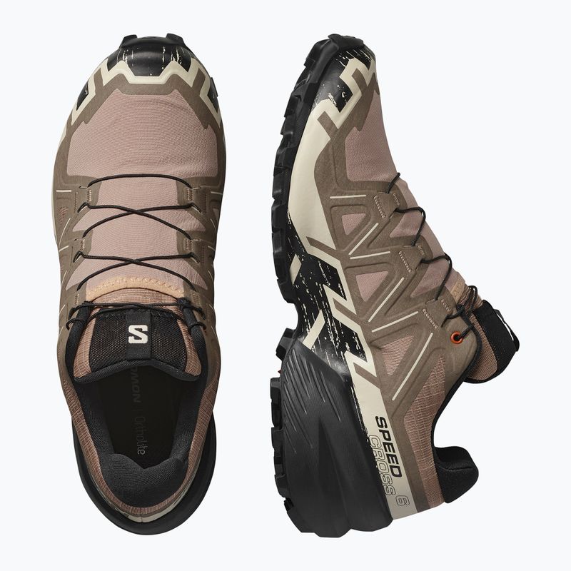 Pánské běžecké boty Salomon Speedcross 6 natural/black/almond milk 13