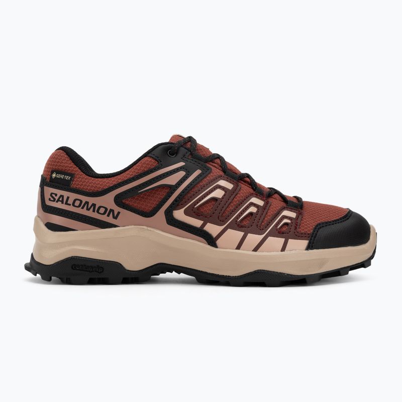 Dámské trekingové boty Salomon Extegra GTX henna/run raisin/mahogany rose 2