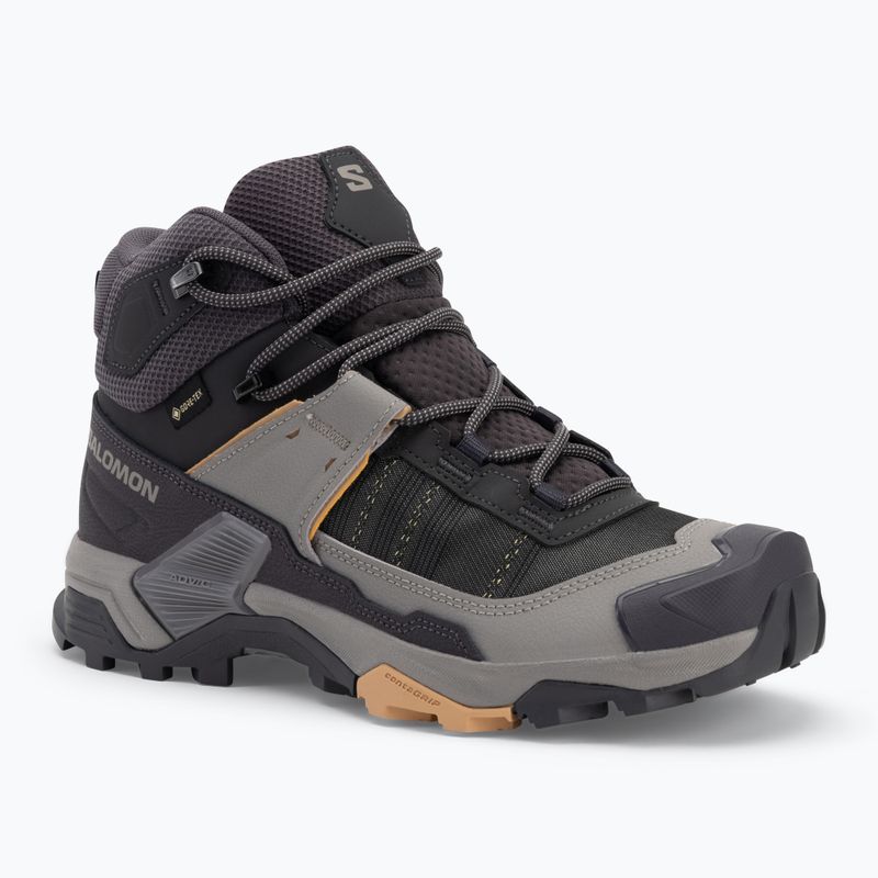 Dámské trekové boty Salomon X Ultra 5 MID GTX nine iron / gull / soft clay