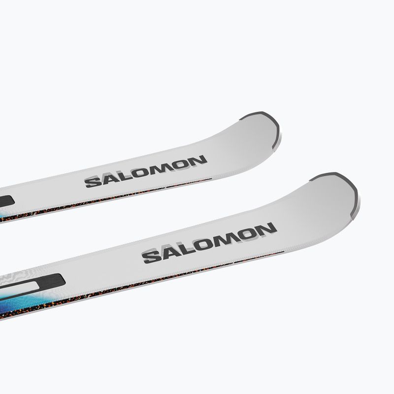 Sjezdové lyže Salomon Addikt + vázání MI12 GW white/neon blue/red 5
