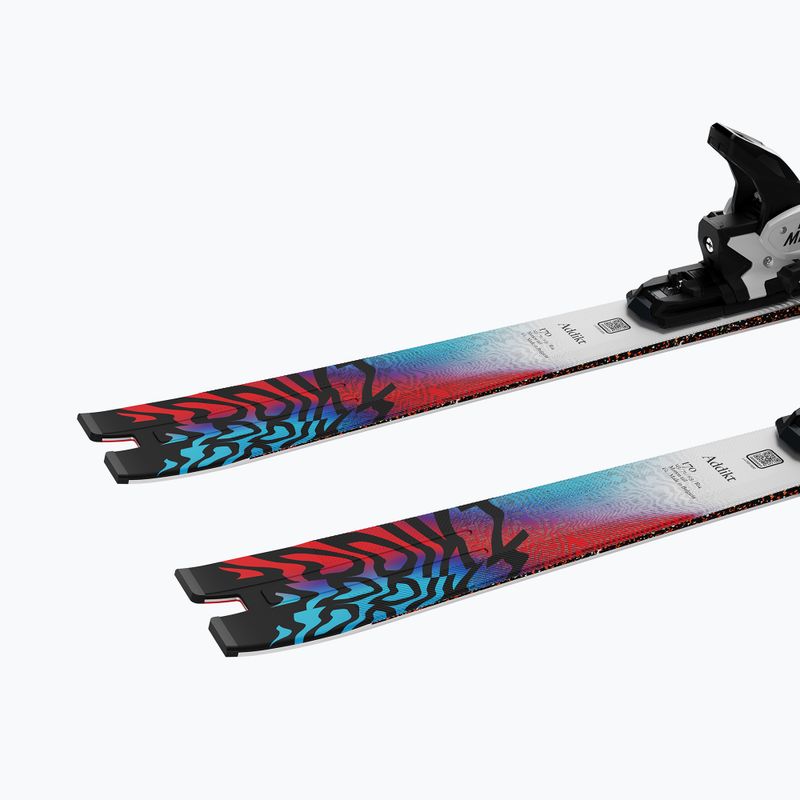 Sjezdové lyže Salomon Addikt + vázání MI12 GW white/neon blue/red 6