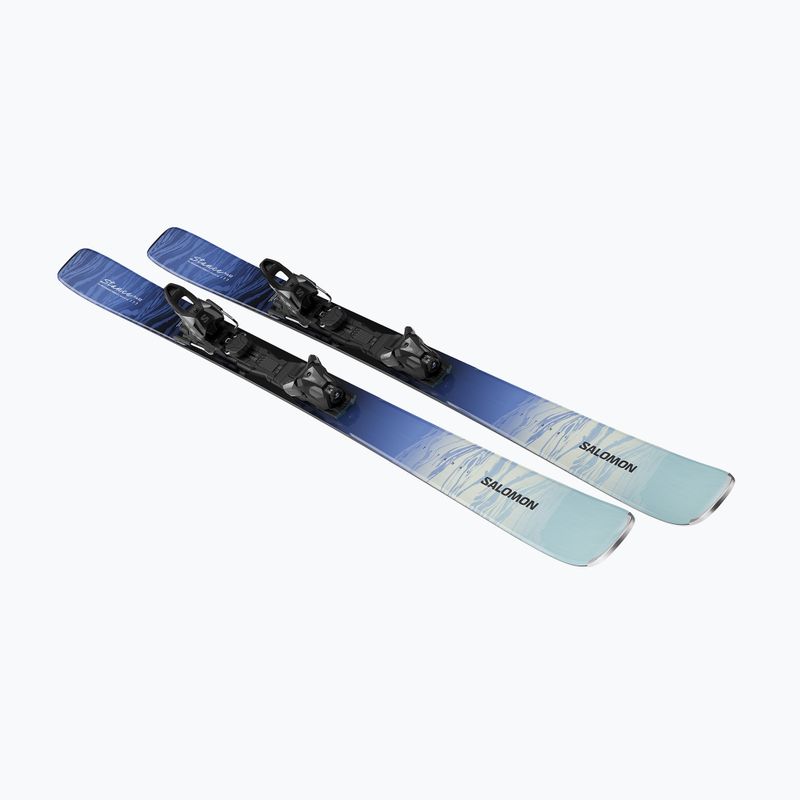 Dámské sjezdové lyže + vázání Salomon Stance Pro W 82 + MI11 GW aruba blue/blue yonder 4