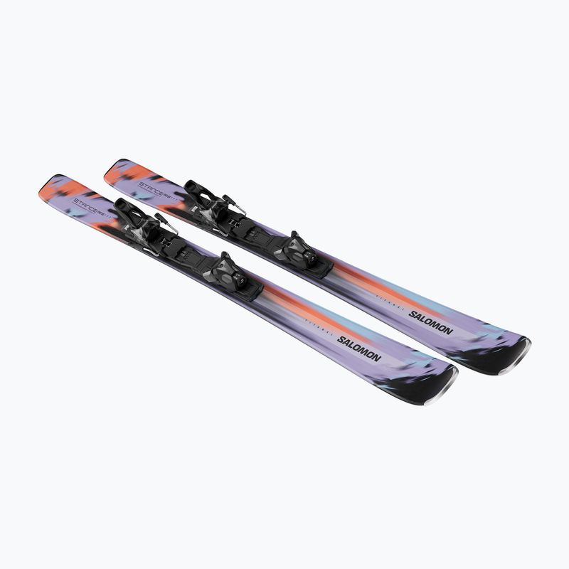 Sjezdové lyže Salomon Stance Pro 86 + vázání MI12 GW violet tulip/nasturtium/black 3