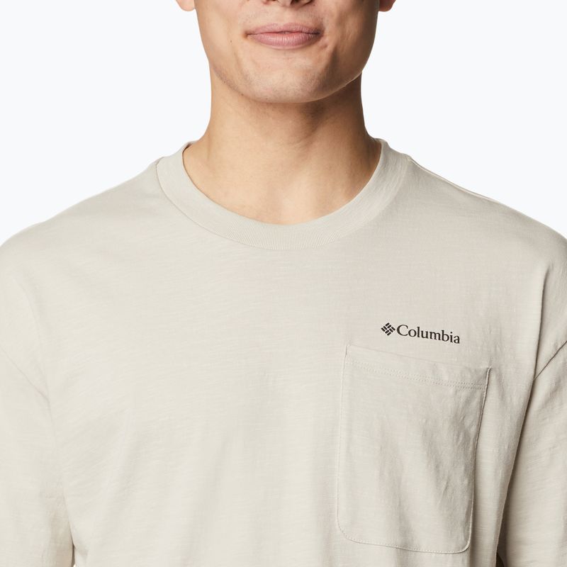 Columbia Break It Down pánské trekové tričko beige 2037491278 4